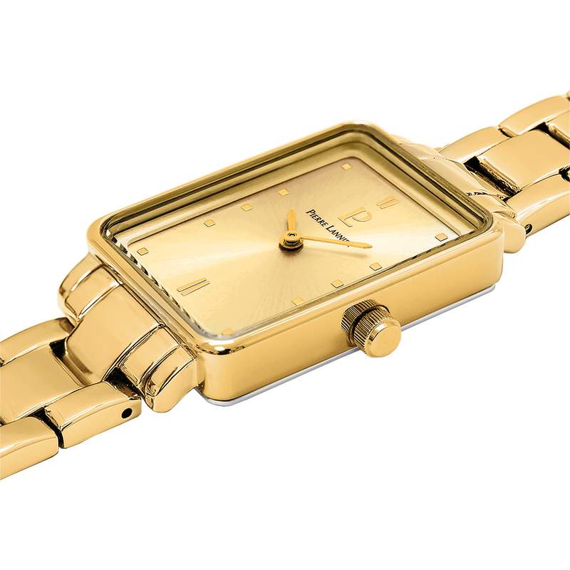 Montre PIERRE LANNIER ariane femme bracelet acier doré - vue 2