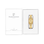 Montre PIERRE LANNIER ariane femme bracelet acier doré - vue D1