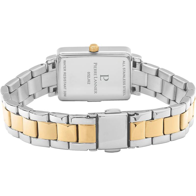Montre PIERRE LANNIER ariane femme bracelet acier bicolore - vue 3