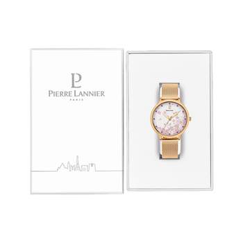 Montre PIERRE LANNIER tallia femme bracelet acier doré