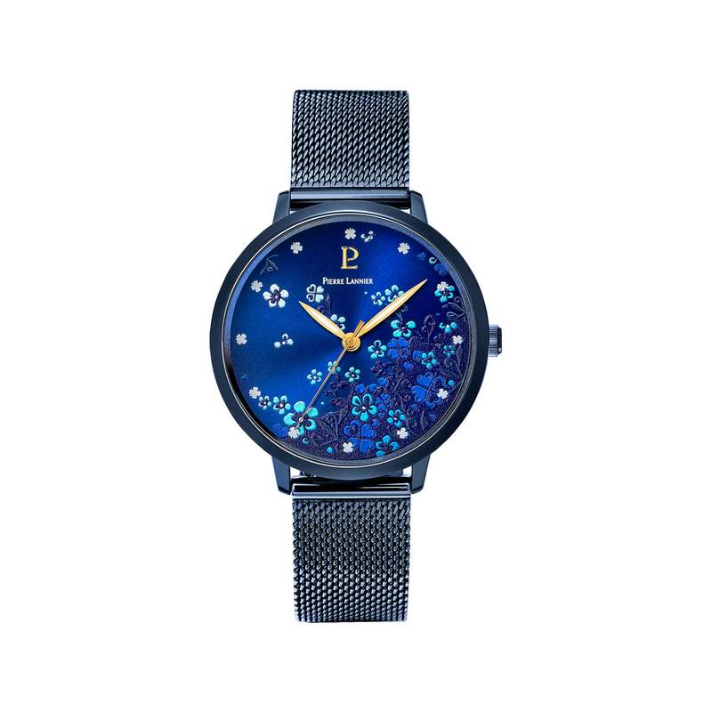 Montre PIERRE LANNIER tallia femme bracelet acier bleu - vue 1