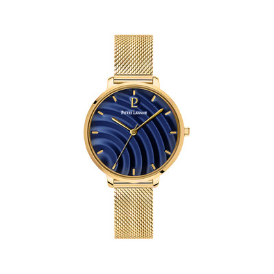 Montre PIERRE LANNIER betty femme bracelet acier dorée - vue 1