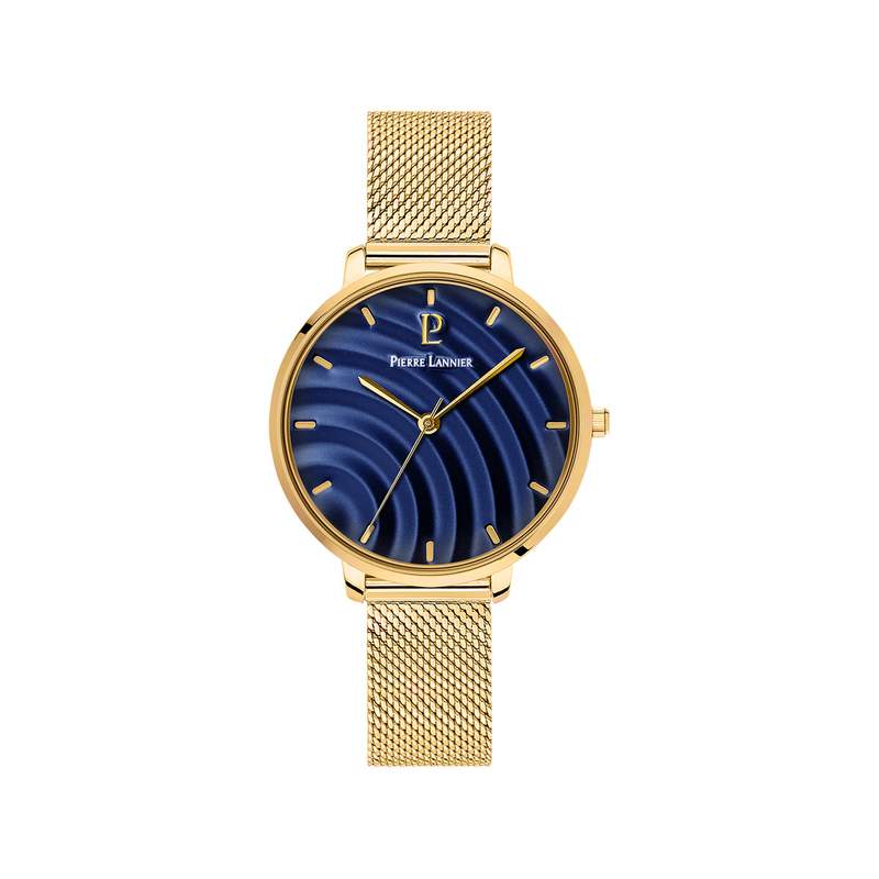 Montre PIERRE LANNIER betty femme bracelet acier dorée - vue 1