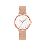 Montre PIERRE LANNIER betty femme bracelet acier doré rose - vue 1