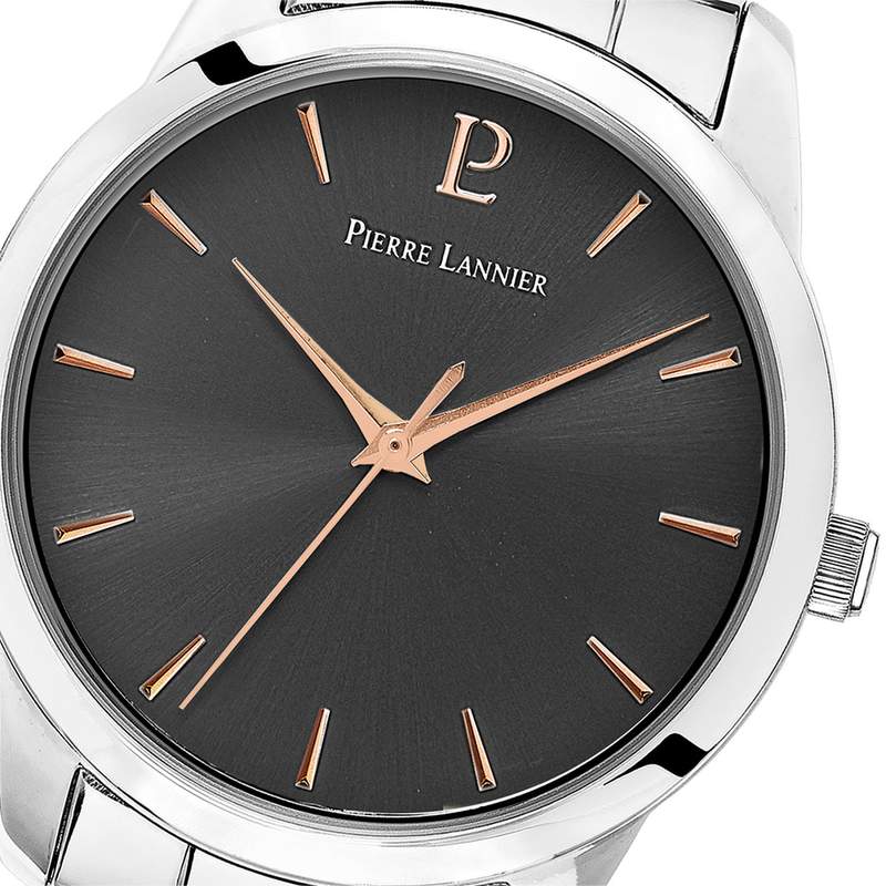 Montre PIERRE LANNIER roxane femme bracelet acier argent - vue D2