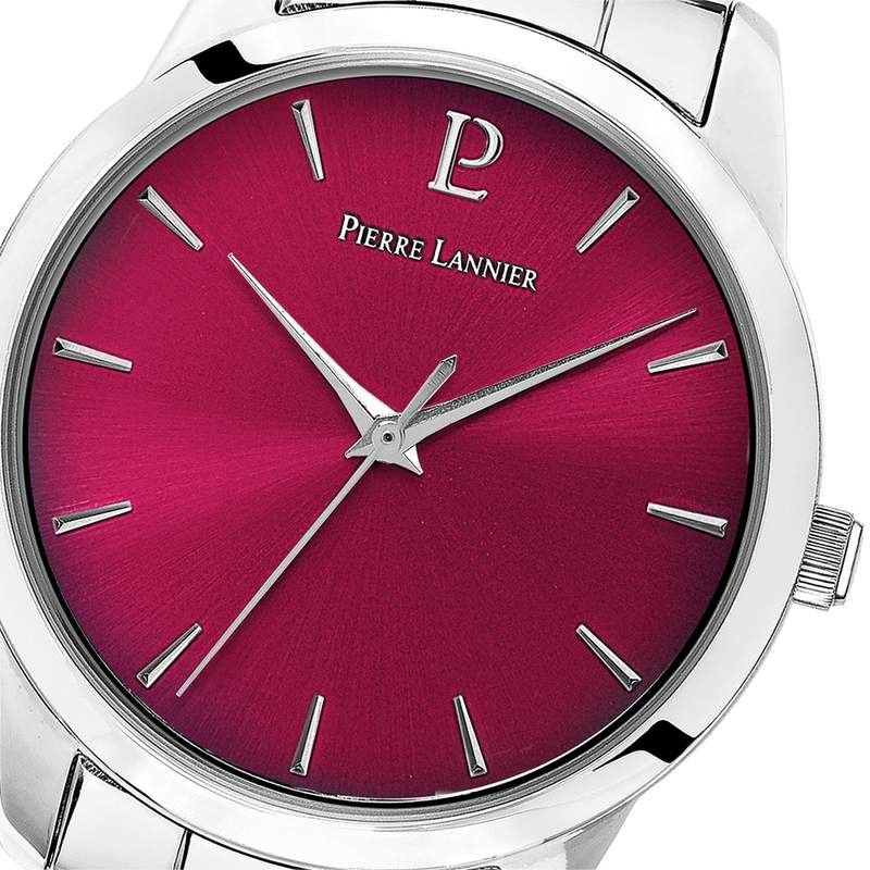 Montre PIERRE LANNIER roxane femme bracelet acier argent - vue D2