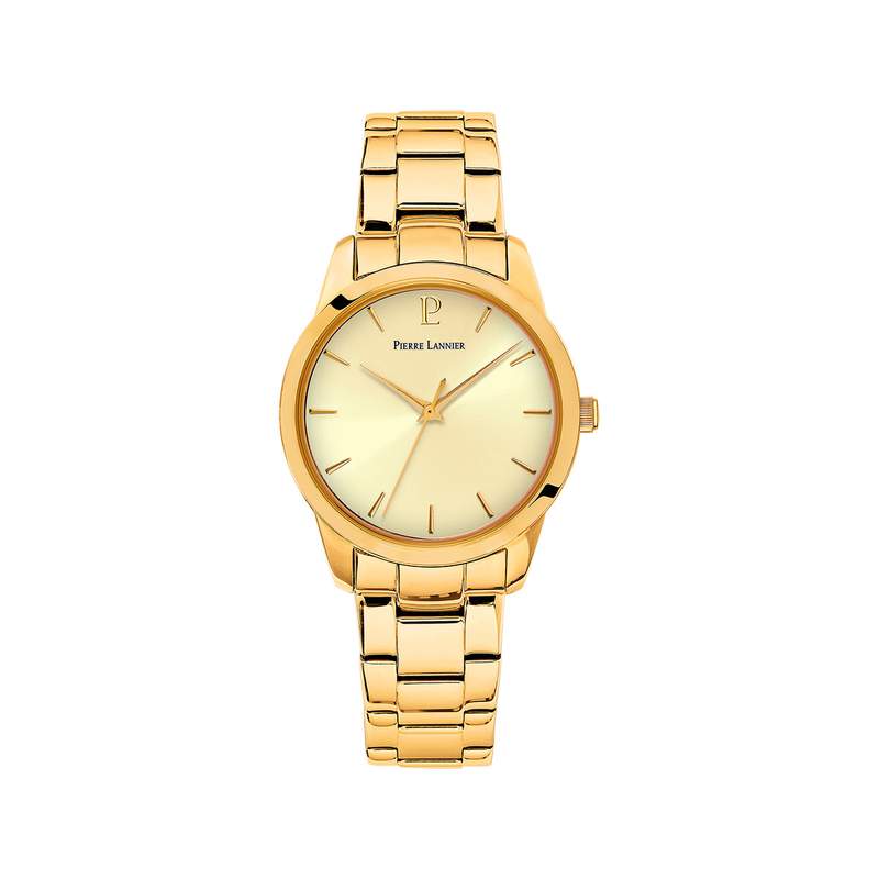 Montre PIERRE LANNIER roxane femme bracelet acier doré - vue 1