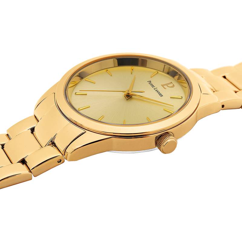 Montre PIERRE LANNIER roxane femme bracelet acier doré - vue 2