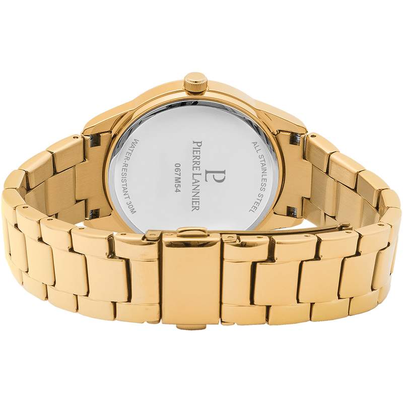 Montre PIERRE LANNIER roxane femme bracelet acier doré - vue 3