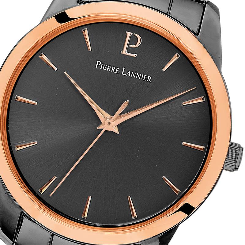 Montre PIERRE LANNIER roxane femme bracelet acier gris - vue D2