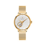 Montre PIERRE LANNIER eolia femme automatique, bracelet acier doré - vue 1