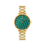 Montre PIERRE LANNIER betty femme bracelet cuir vert - vue 1