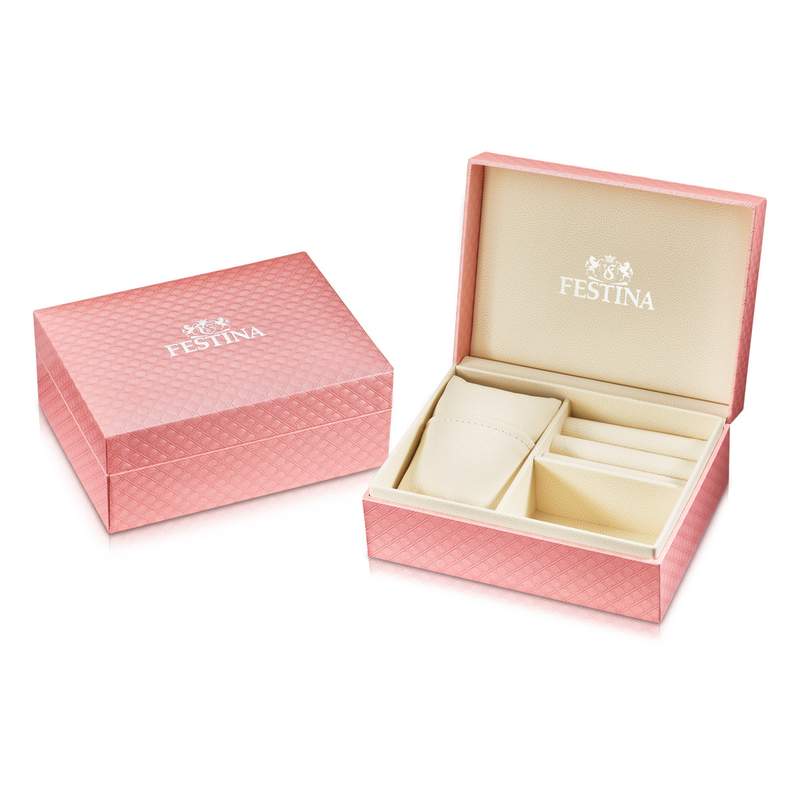 Montre FESTINA boyfriend femme bracelet acier - vue D3
