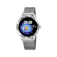 Montre LOTUS smartwatch femme connecté, bracelet acier