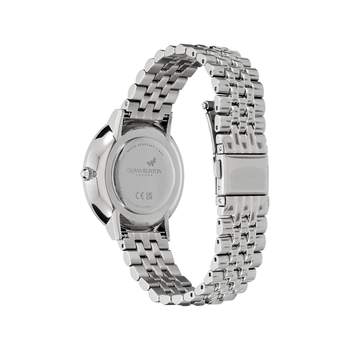 OLIVIA BURTON Celestial Nova dameshorloge, analoog, met zilverkleurige stalen band