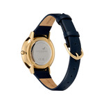 Montre OLIVIA BURTON celestial nova femme analogique, bracelet cuir bleu - vue 3