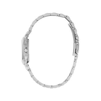 OLIVIA BURTON grosvenor analoog dameshorloge, roestvrijstalen armband