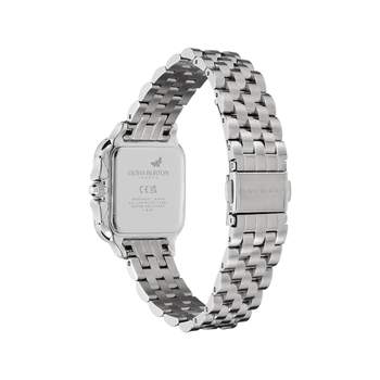 OLIVIA BURTON grosvenor analoog dameshorloge, roestvrijstalen armband