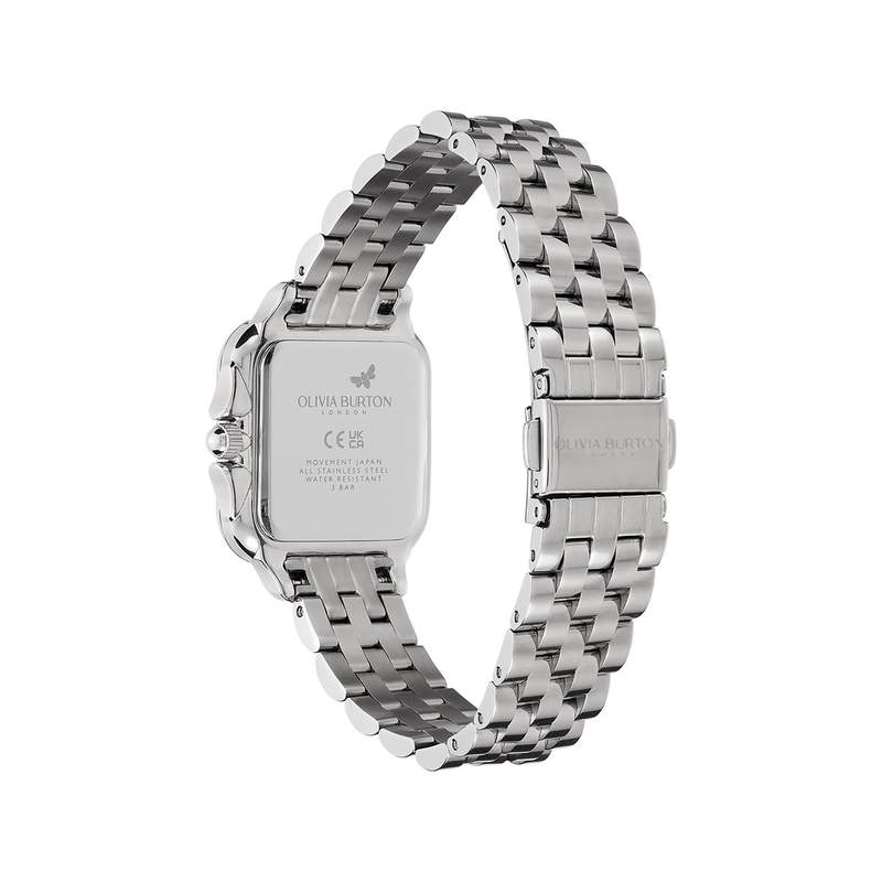 Montre OLIVIA BURTON grosvenor femme analogique, bracelet acier - vue 3