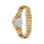 Montre OLIVIA BURTON mini hexa femme analogique, bracelet acier doré jaune - vue 3