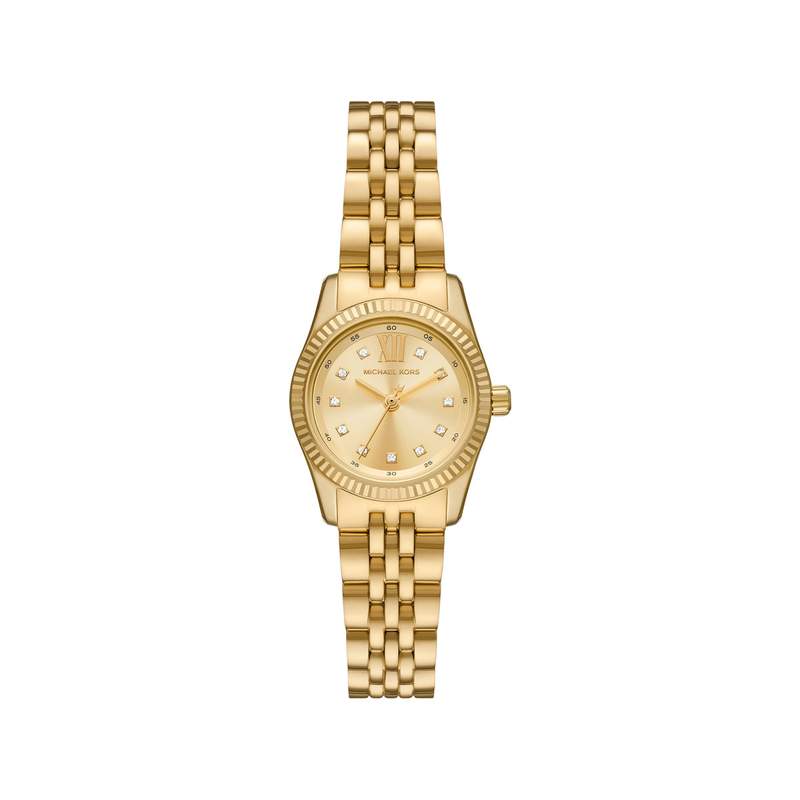Montre MICHAEL KORS lexington femme bracelet acier inoxydable doré - vue 1
