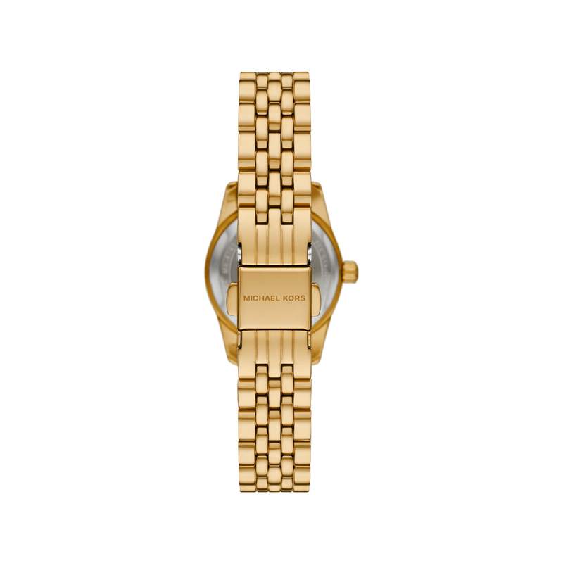 Montre MICHAEL KORS lexington femme bracelet acier inoxydable doré - vue 3