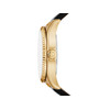 Montre MICHAEL KORS lexington femme bracelet cuir noir - vue V2