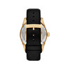 Montre MICHAEL KORS lexington femme bracelet cuir noir - vue V3