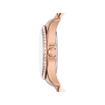 MICHAEL KORS Lexington dameshorloge met roségouden roestvrijstalen armband