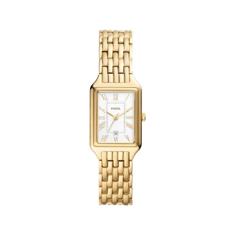 Montre FOSSIL raquel femme bracelet acier inoxydable doré cadran 23 mm - vue 1