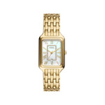 Montre FOSSIL raquel femme bracelet acier inoxydable doré cadran 26 mm - vue 1