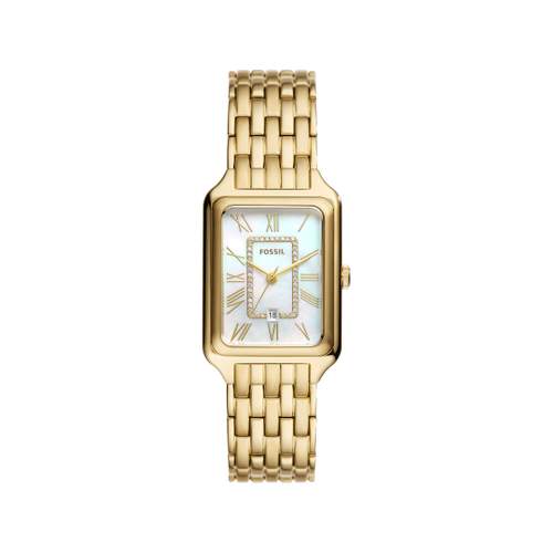 Montre FOSSIL raquel femme bracelet acier inoxydable doré cadran 26 mm