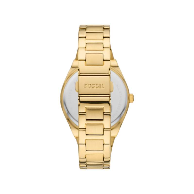 Montre FOSSIL scarlette femme bracelet acier inoxydable doré - vue 3