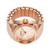 Montre FOSSIL watch ring femme bracelet acier inoxydable doré rose - vue V2