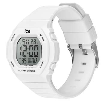 ICE WATCH ice digit ultra dameshorloge met witte siliconen band