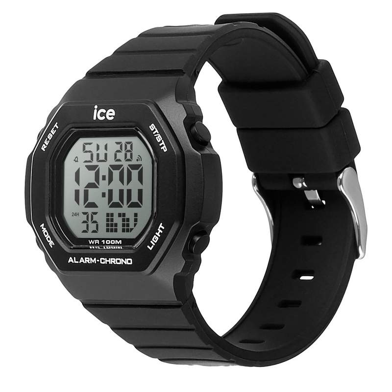 Montre ICE WATCH ice digit ultra femme bracelet silicone noir - vue D1