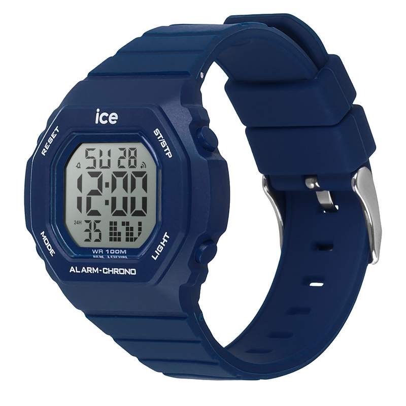 Montre ICE WATCH ice digit ultra femme bracelet silicone bleu - vue D1