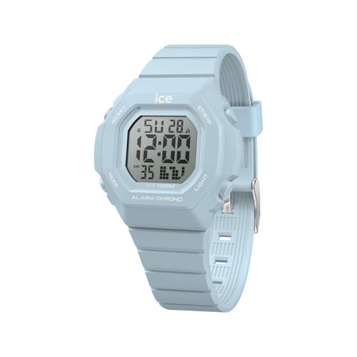 ICE WATCH ice digit ultra women's watch with blue silicone strap
