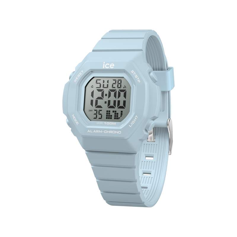 Montre ICE WATCH ice digit ultra femme bracelet silicone bleu - vue 1