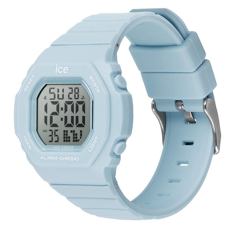 Montre ICE WATCH ice digit ultra femme bracelet silicone bleu - vue D1