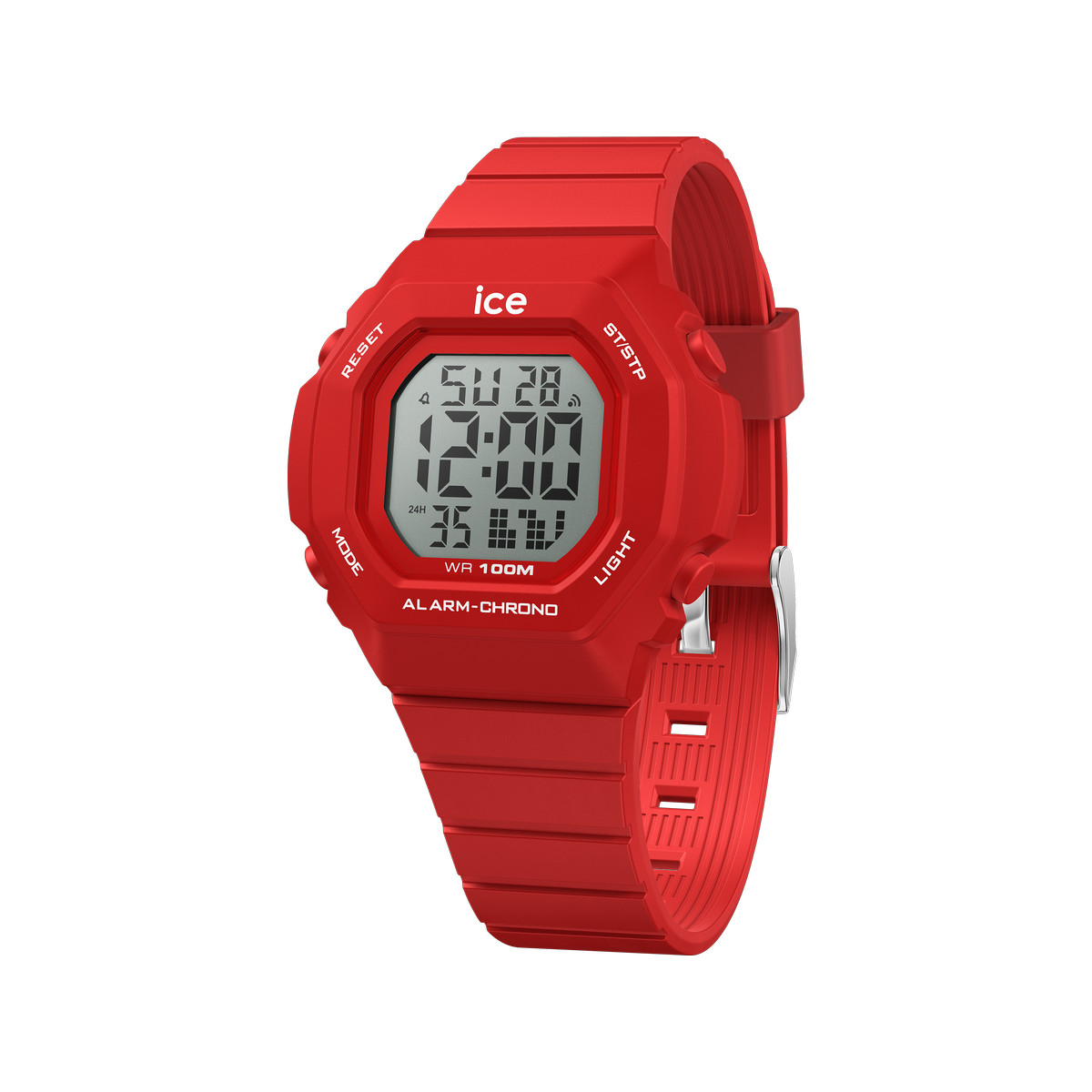 Montre ICE WATCH ice digit ultra femme bracelet silicone rouge