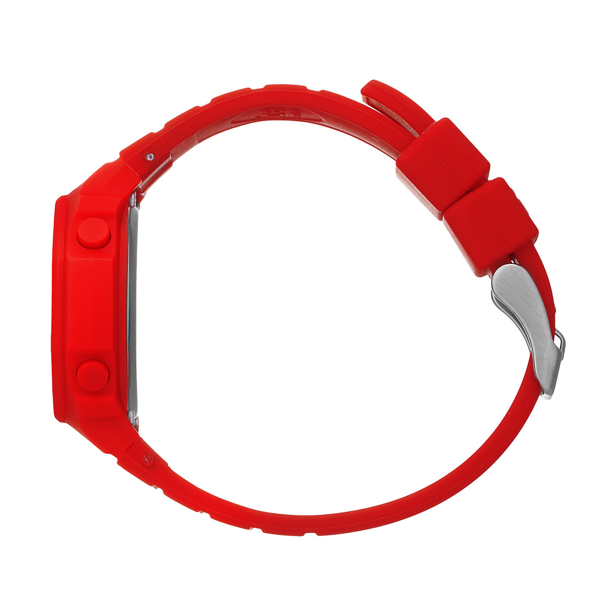 Montre ICE WATCH ice digit ultra femme bracelet silicone rouge - vue 2
