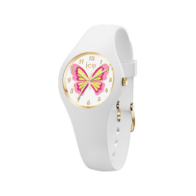 Montre ICE WATCH ice fantasia femme bracelet silicone blanc - vue 1