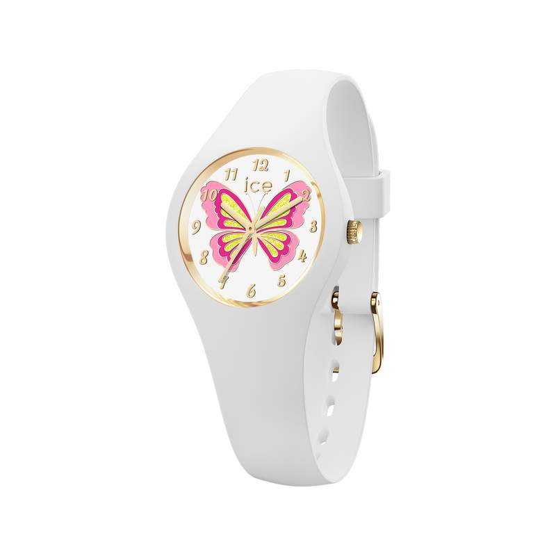 Montre ICE WATCH ice fantasia femme bracelet silicone blanc - vue 1