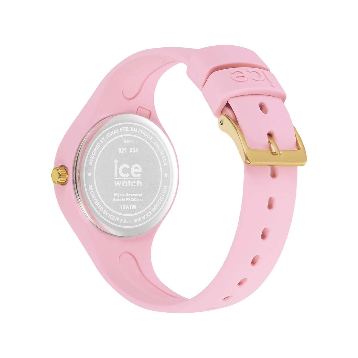 Montre ICE WATCH ice fantasia femme bracelet silicone rose - vue 3