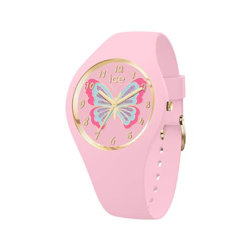 ICE WATCH ice fantasia women's watch pink silicone bracelet