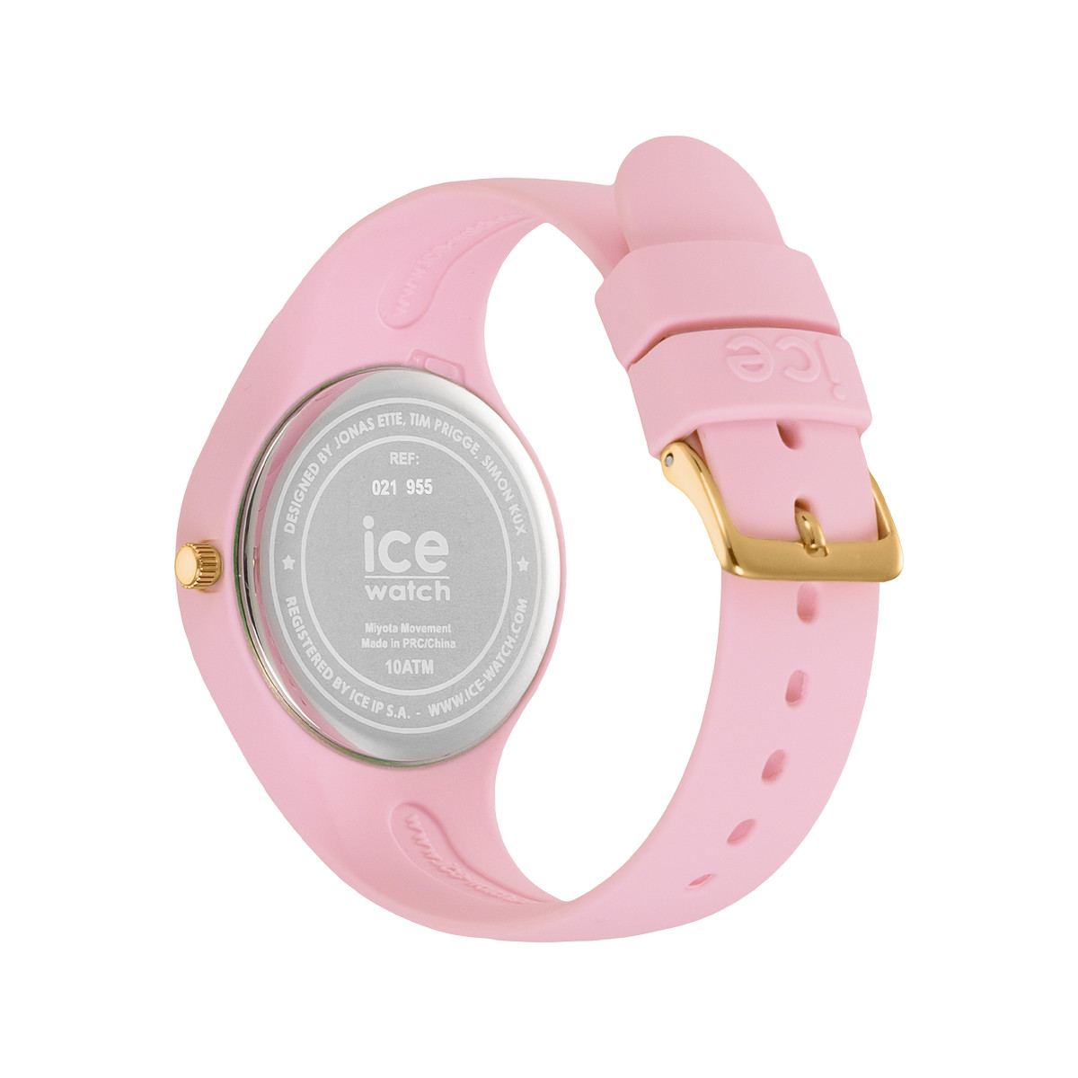 Montre ICE WATCH ice fantasia femme bracelet silicone rose - vue 3