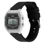 Montre ICE WATCH ice digit retro femme bracelet silicone noir - vue D1