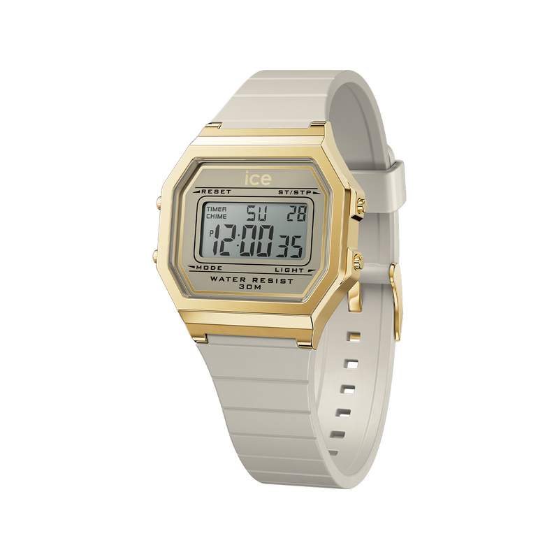 Montre ICE WATCH ice digit retro femme bracelet silicone gris - vue 1