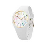Montre ICE WATCH ice cosmos femme bracelet silicone blanc - vue 1